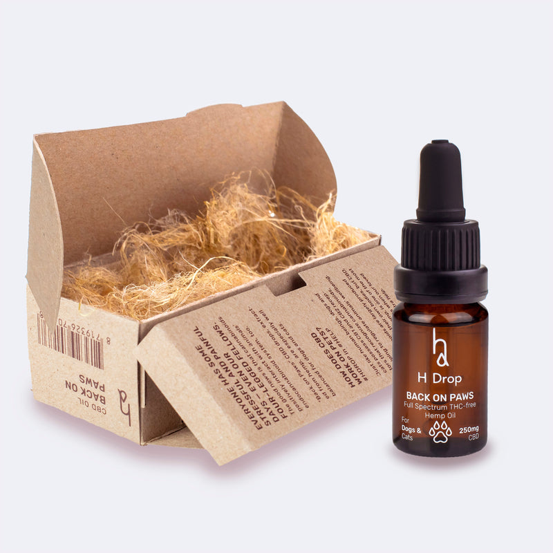 Back on Paws - 2.5% CBD oil for pets (250mg)